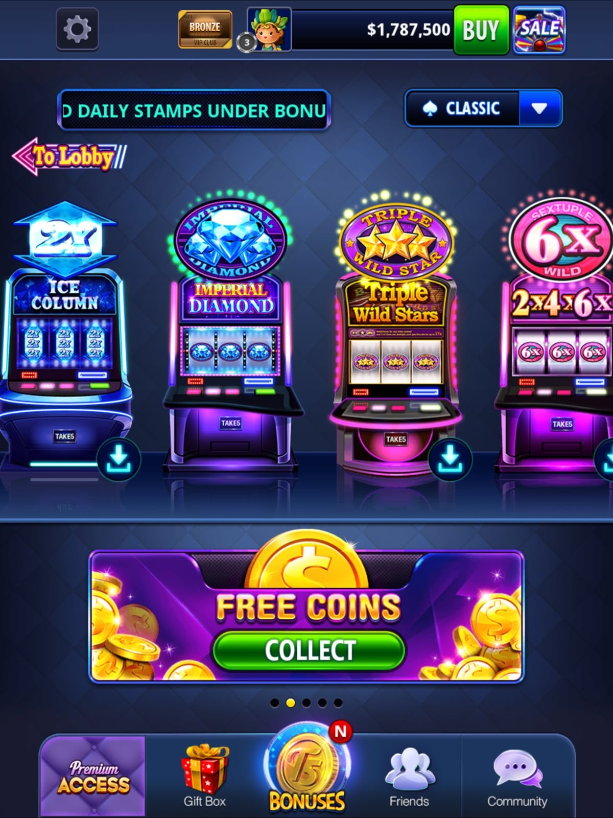 Saga Slots game